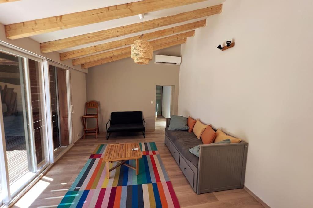 Petit Terme - Piscine - Clim - Parking Apartment Les Angles  Luaran gambar